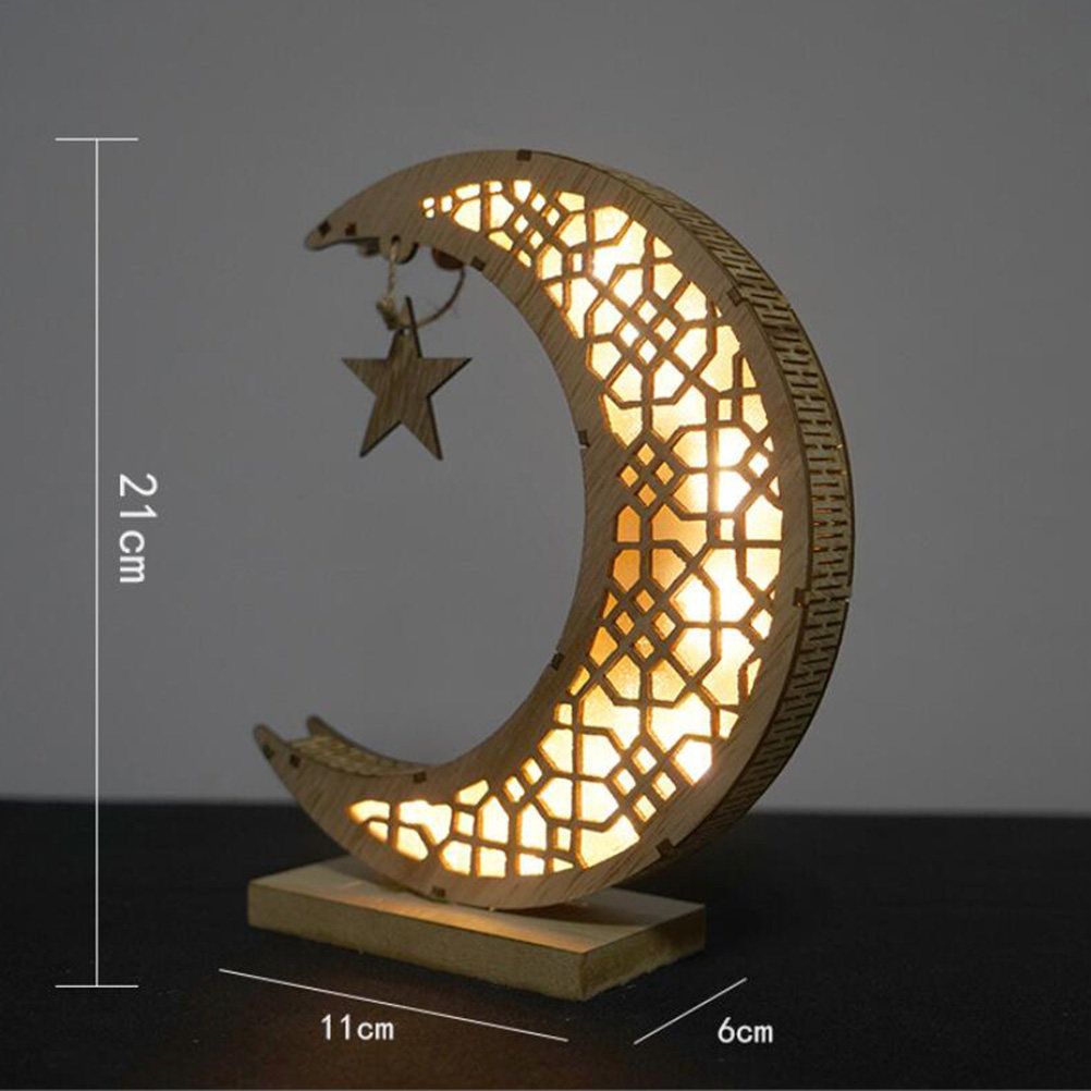 Wooden Ramadan Lamp Unique Moo - Lighting Decor For Living Room 리뷰 및 가격