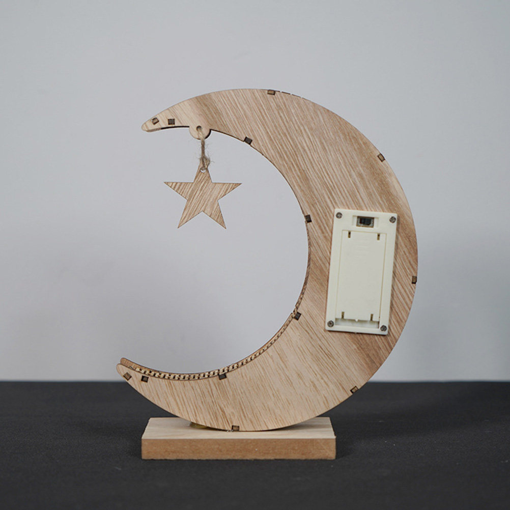 Wooden Ramadan Lamp Unique Moo - Lighting Decor For Living Room 리뷰 및 가격
