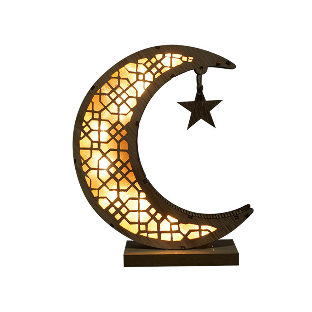 Wooden Ramadan Lamp Unique Moo - Lighting Decor For Living Room 리뷰 및 가격