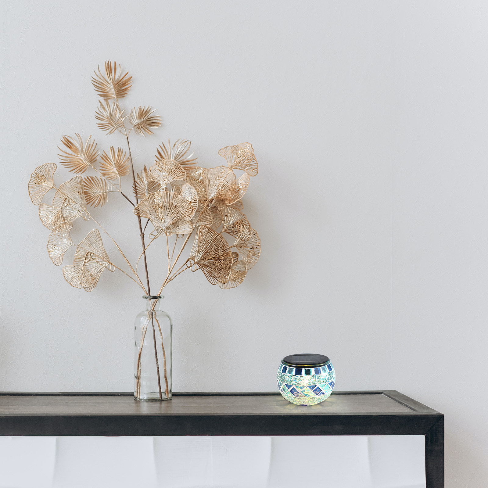 Mosaic Light Solar Glass Decor - Decor Lighting Solution 리뷰 및 가격