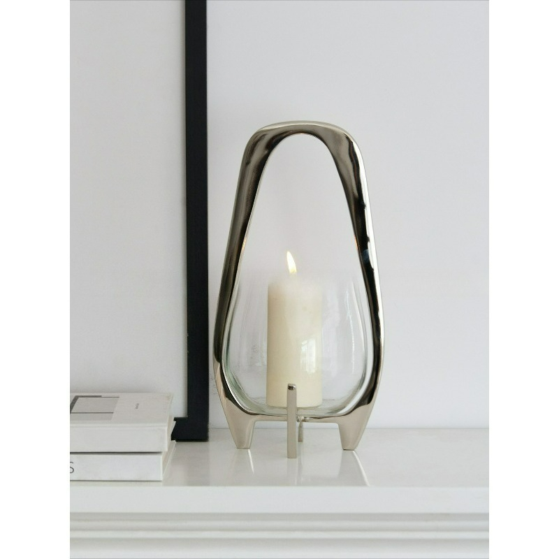 Luxury Silver Lantern Candlest - Lighting Decor For Living Room 리뷰 및 가격