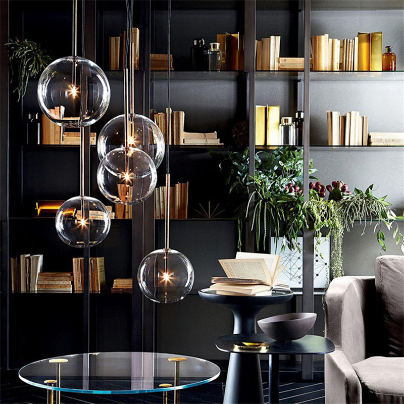 Nordic Clear Glass Pendant Lig - Decor Lighting Fixtures 리뷰 및 가격
