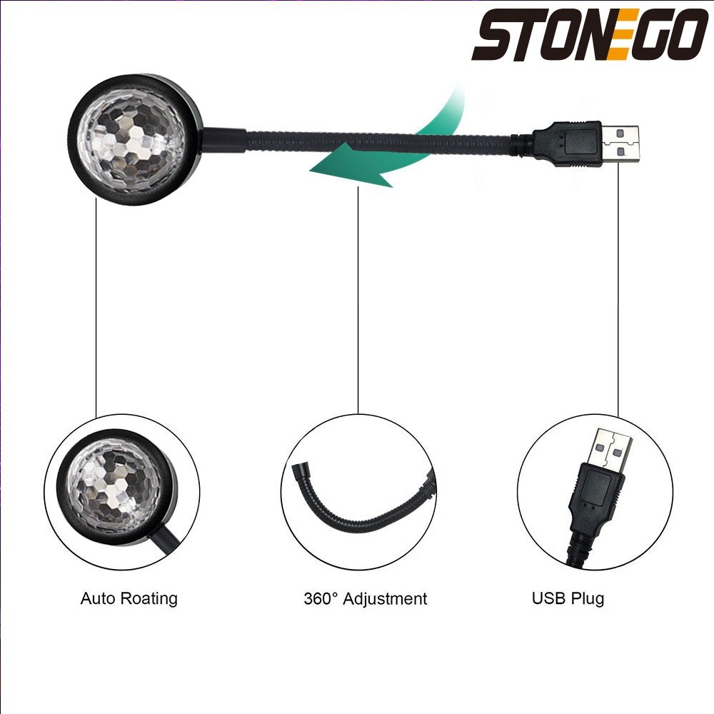 USB LED Disco Ball Light for C - Lighting Effect Home Decor 리뷰 및 가격
