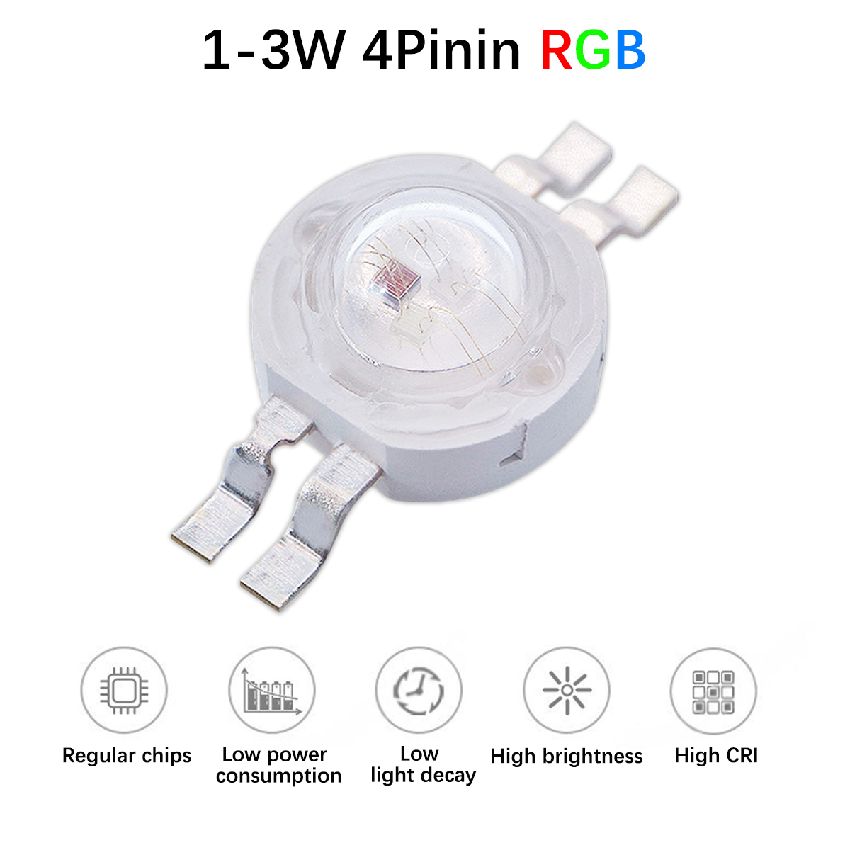 1W-3W High-Power 4-Pin RGB SMD - Decor Lighting Solution 리뷰 및 가격