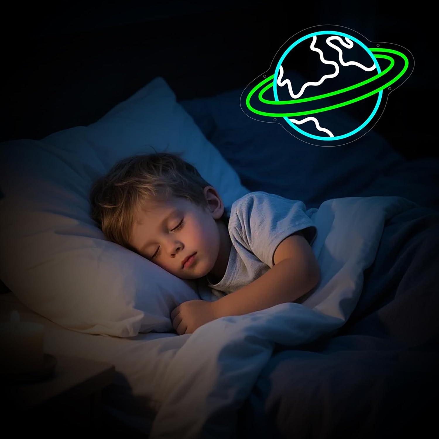 Earth Neon Sign Planet Dimmabl - Lighting Decor For Living Room 리뷰 및 가격