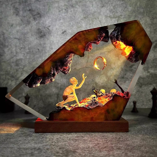 Resin Lamp Unique Room Decorat - Unique Lighting Decor 리뷰 및 가격