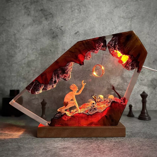 Resin Lamp Unique Room Decorat - Unique Lighting Decor 리뷰 및 가격
