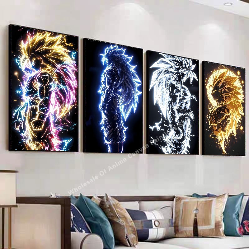 Anime Dragon Ball Wukong Neon  - Lighting Effect Home Decor 리뷰 및 가격