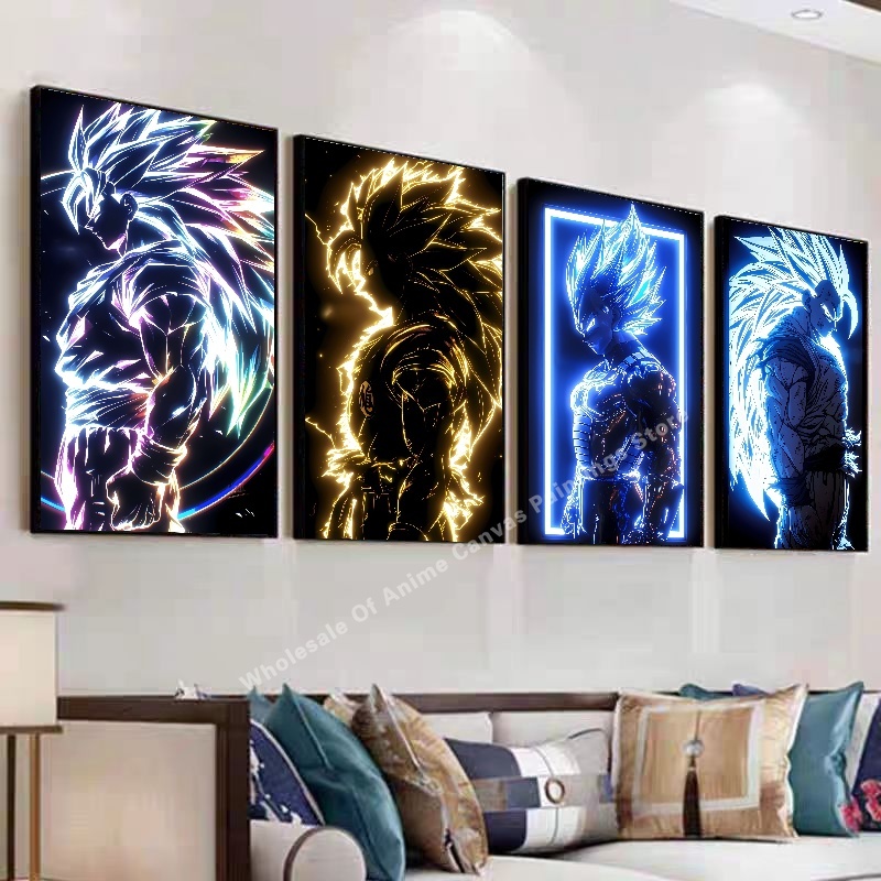 Anime Dragon Ball Wukong Neon  - Lighting Effect Home Decor 리뷰 및 가격
