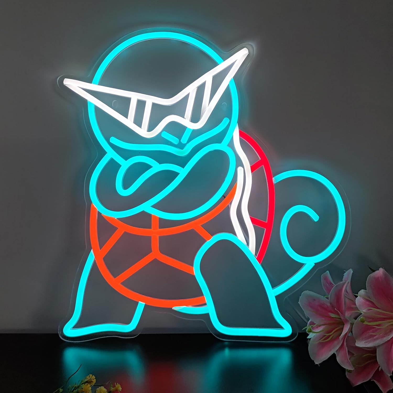 Pokemon Squirtle Neon Sign LED - Decor Lighting Fans 리뷰 및 가격