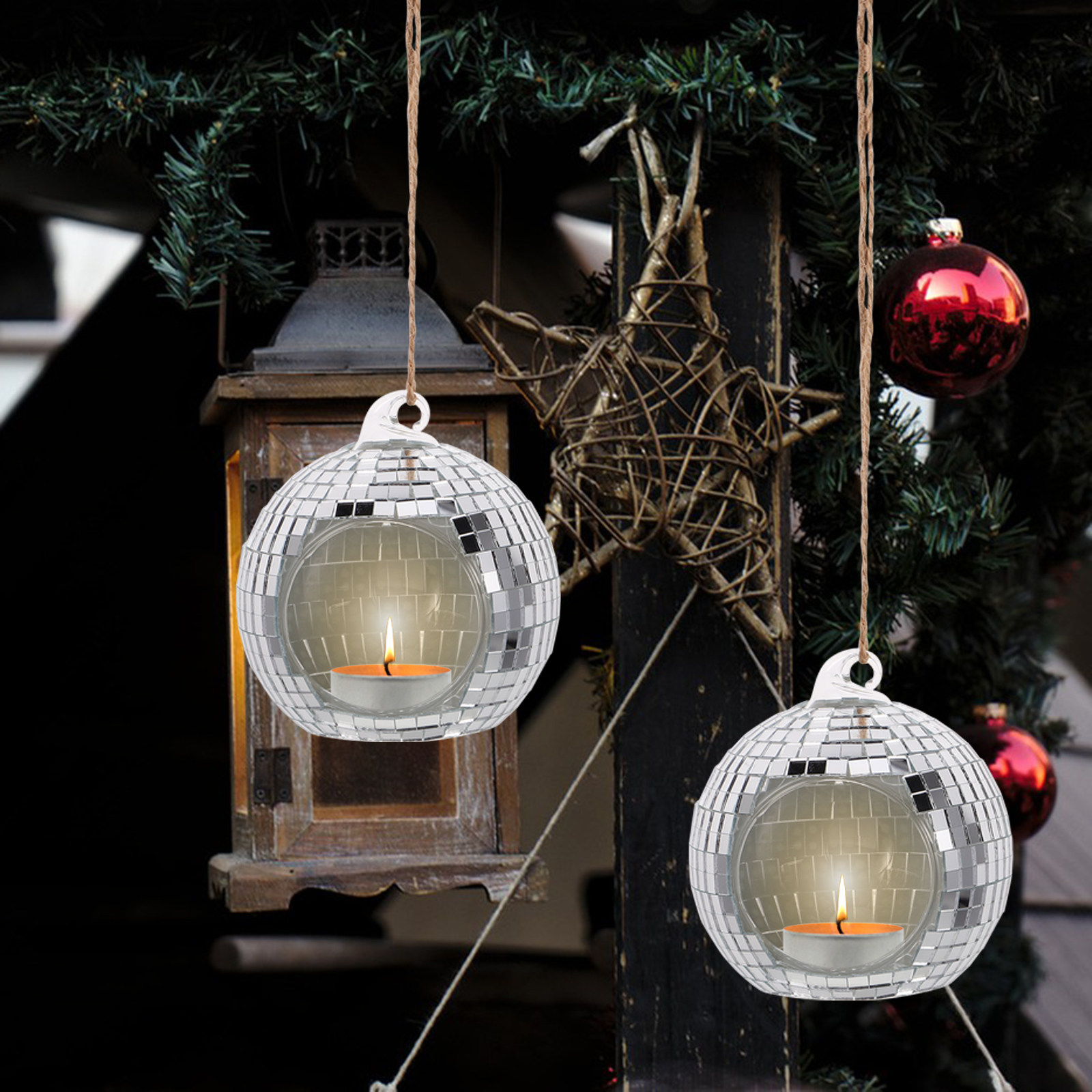 Hanging Glass Disco Ball Holde - Lighting Decor For Living Room 리뷰 및 가격