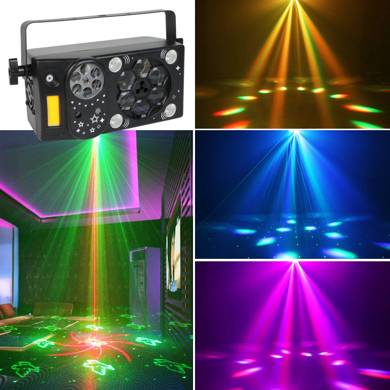 HCWE LED 7 In 1 Magic Ball Par - Lighting Effect Home Decor 리뷰 및 가격