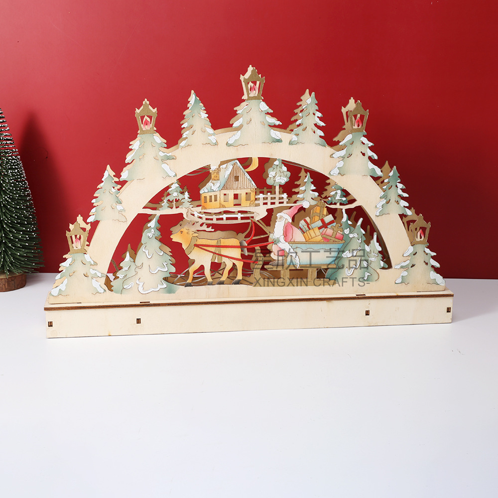 Cross-Border Wooden Crafts LED - Lighting Decor Woodbridge 리뷰 및 가격