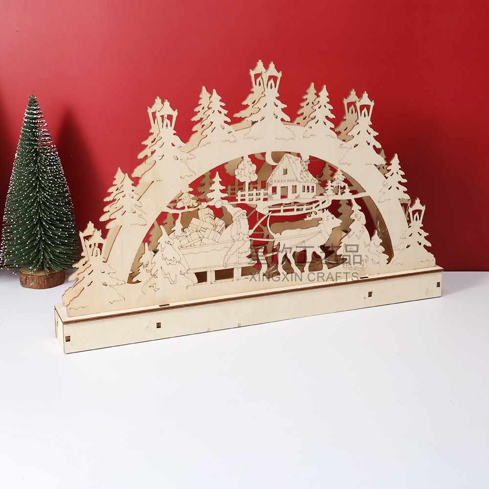 Cross-Border Wooden Crafts LED - Lighting Decor Woodbridge 리뷰 및 가격