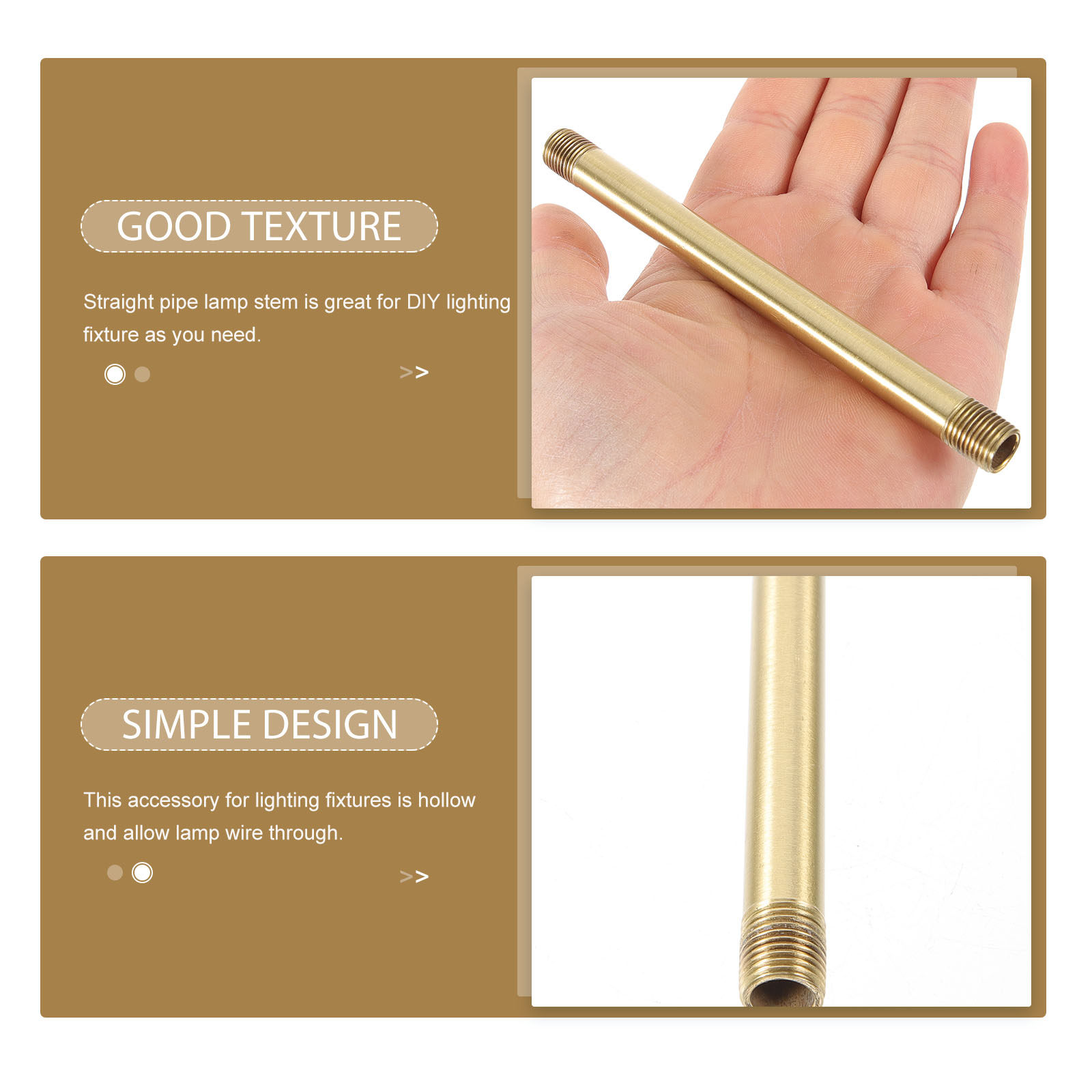 Lightweight Copper Straight La - Decor Lighting Fixtures 리뷰 및 가격