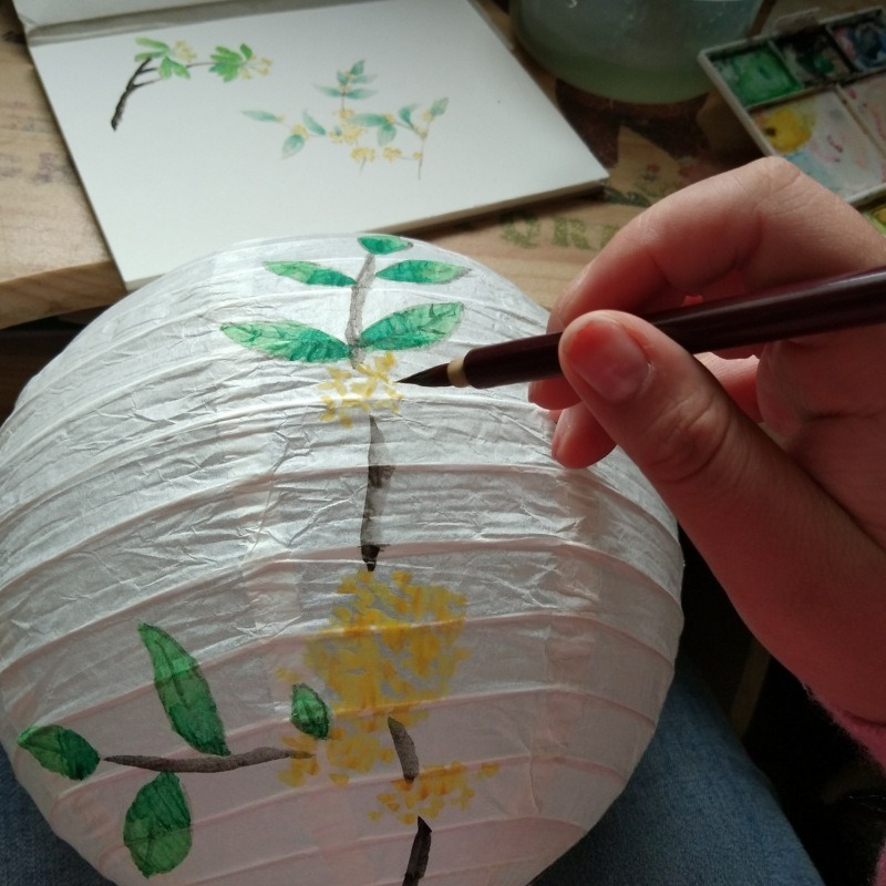 White Chinese Paper Lantern Ch - Decor Lighting Fixtures 리뷰 및 가격