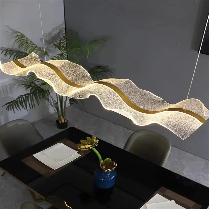 Nordic Designer Wave LED Penda - Decor Lighting Fixtures 리뷰 및 가격