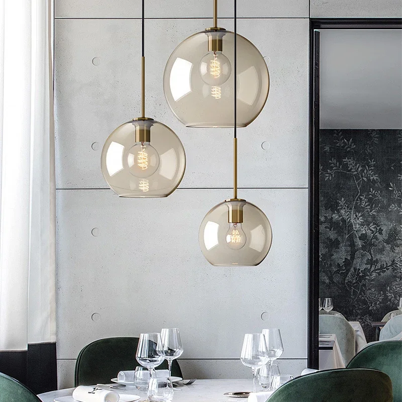 Modern Nordic hanging loft  Gl - Decor Lighting Fixtures 리뷰 및 가격