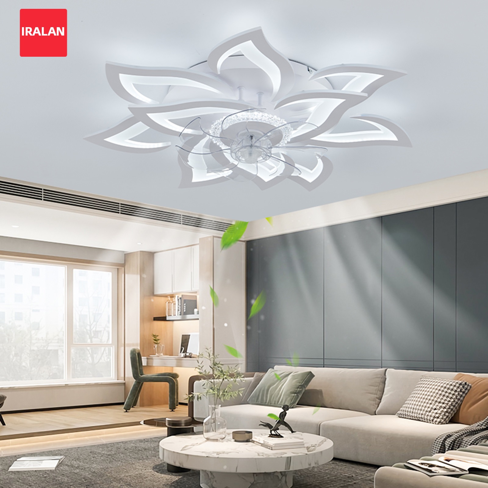 Flower Ceiling Fan with Lighti - Decor Lighting Fans 리뷰 및 가격