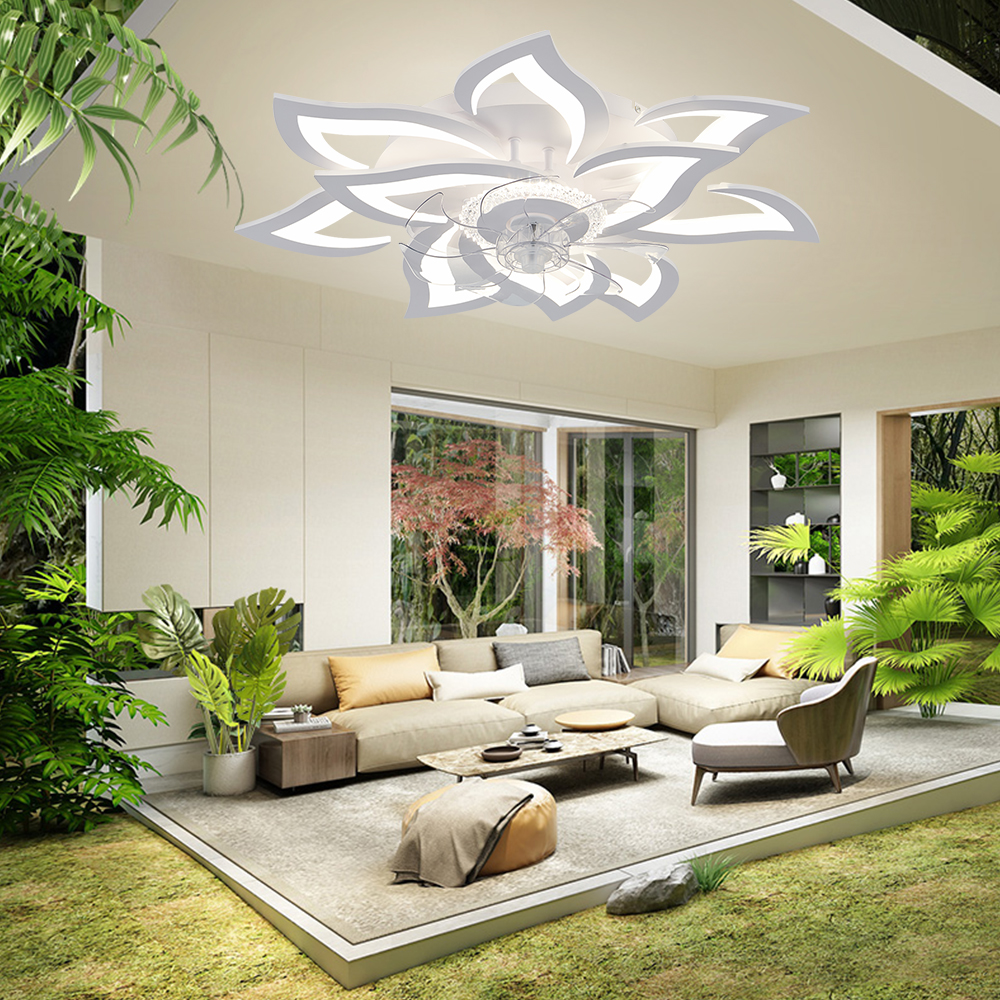 Flower Ceiling Fan with Lighti - Decor Lighting Fans 리뷰 및 가격