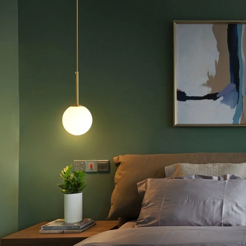 Nordic bedroom bedside pendant - Decor Lighting Fixtures 리뷰 및 가격