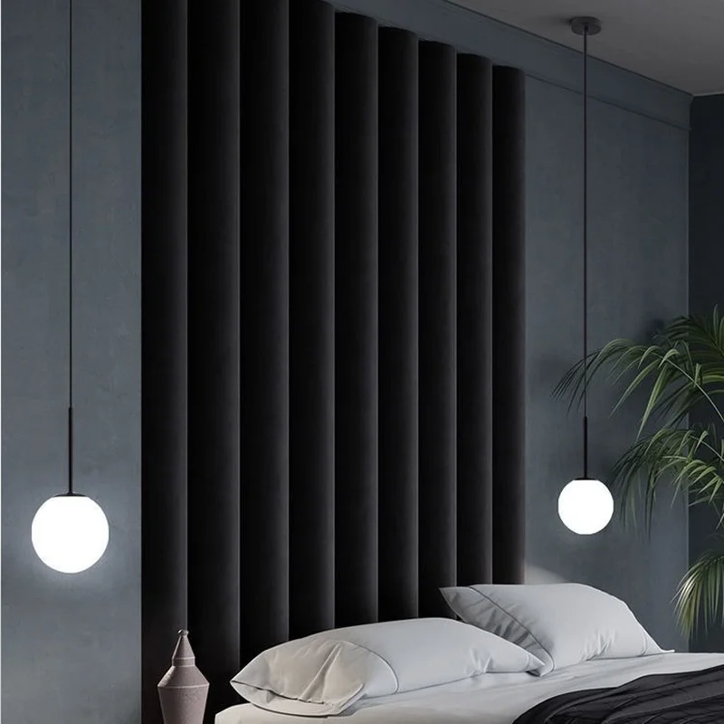 Nordic bedroom bedside pendant - Decor Lighting Fixtures 리뷰 및 가격